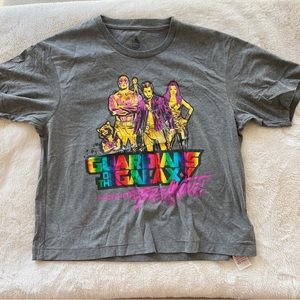 Disney Guardians of the Galaxy Mission Breakout Rainbow Tshirt